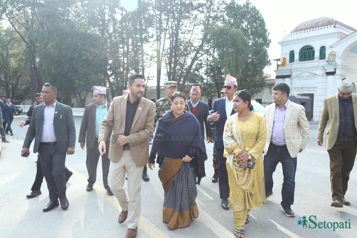 Bidya-Bhandari-Singha-Durbar-Inspection-10.jpeg