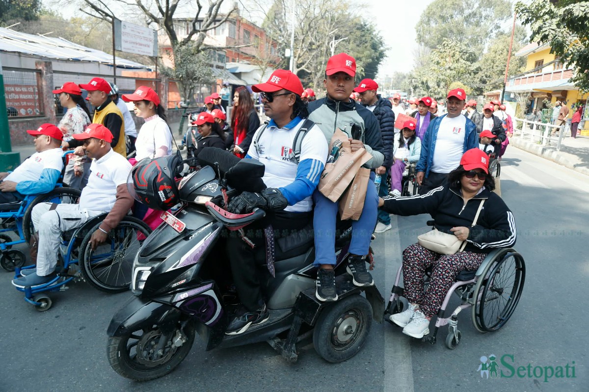 18th International Wheelchair Day marked in Kathmandu (Pictures)