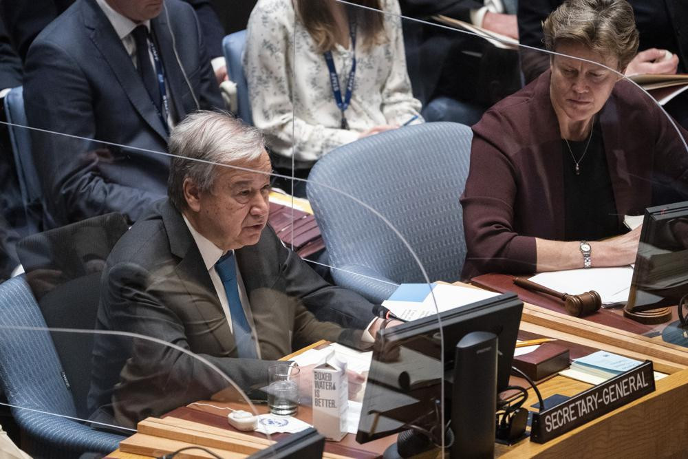 U.N. Secretary-General António Guterres is set to meet separately with the presidents of Russia and Ukraine next week to make urgent, face-to-face pleas for peace, the world body said Friday.