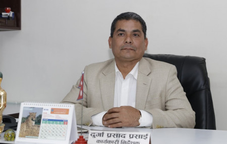 Promoter of the proposed B&C Medical College of Jhapa Durga Prasai has threatened media coordinator of Dr Govinda KC Campaign Pritam Subedi of physical assault.