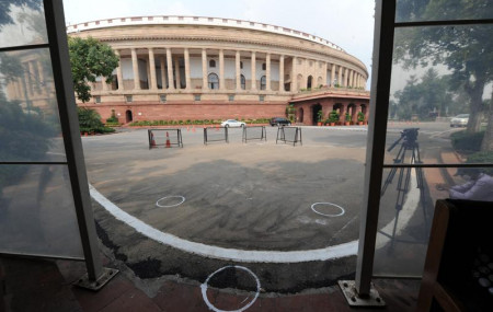 Indian parliament building