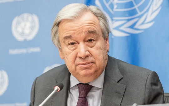 UN Secretary General Antonio Guterres