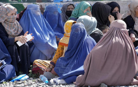 File photo of Afghan women