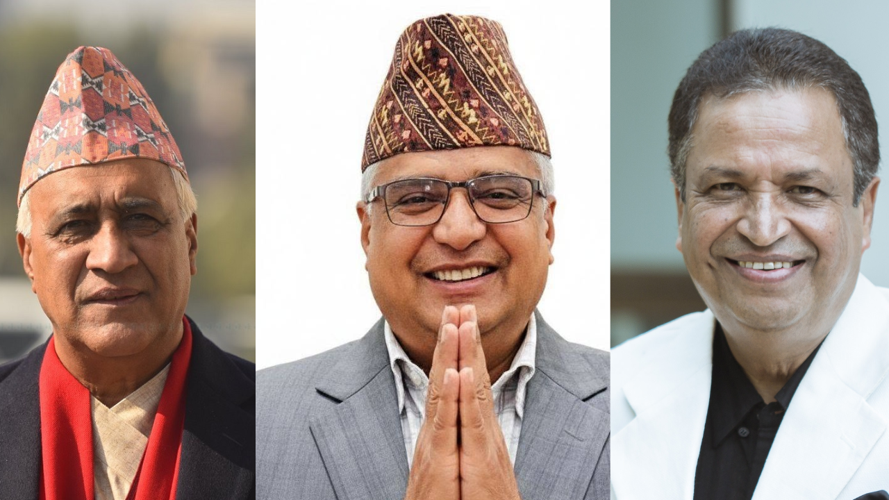 Bhandari, Acharya, Chaudhary elected vice-presidents of Nepali Congress