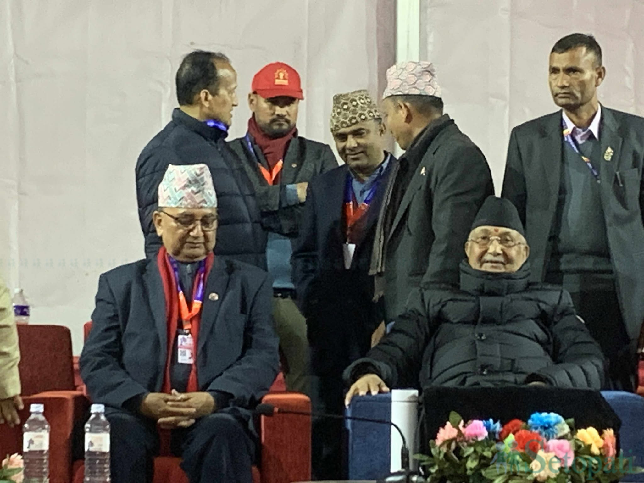 Ishwar Pokharel receives more votes than Oli in election for central member