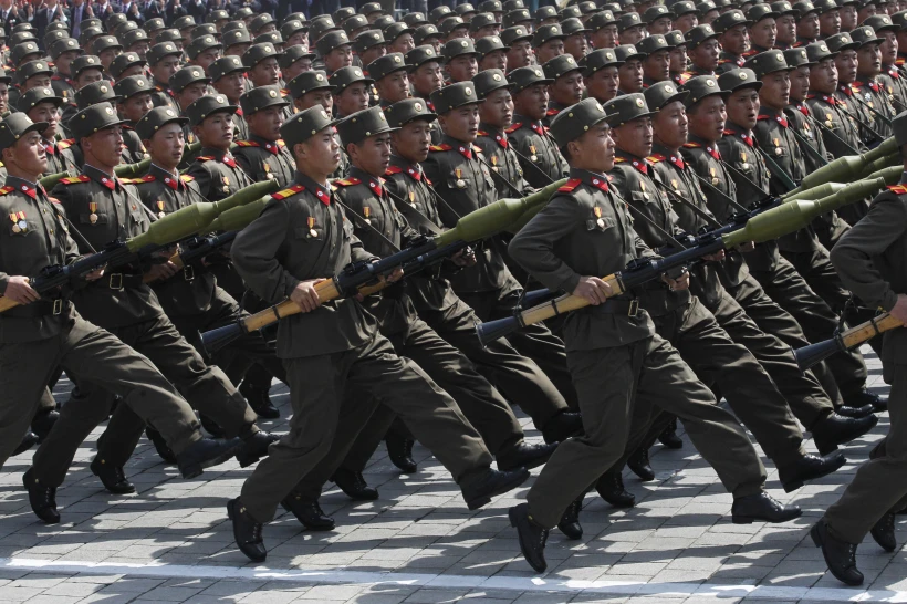 File photo of North Korean Army