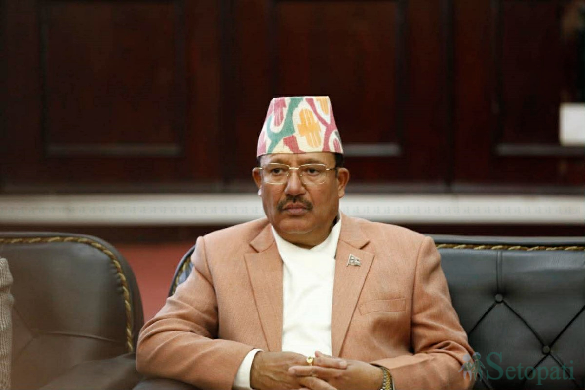 FILE - Acting Chief Election Commissioner Ram Prasad Bhandari