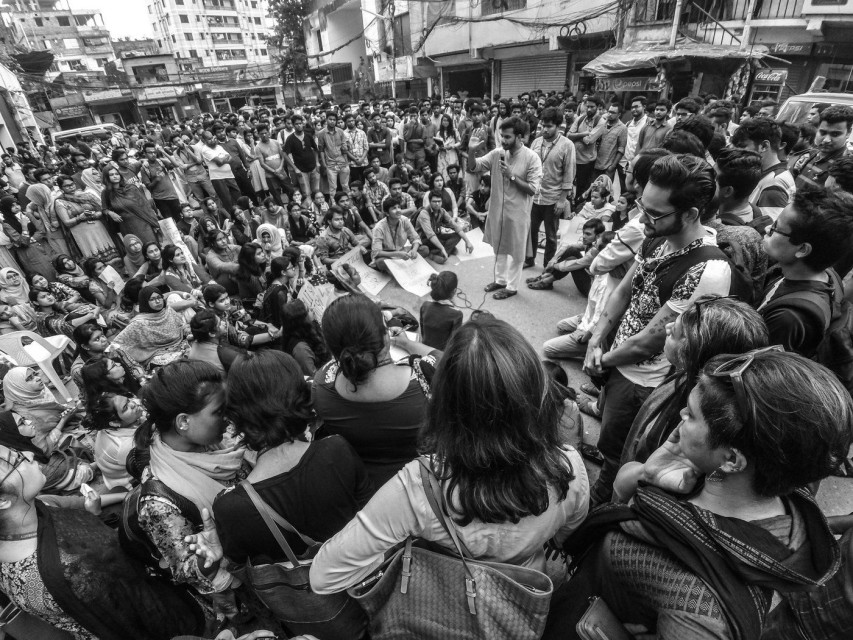 Bangladesh has witnessed multiple students-led movements in the past. Sultan Mahmood/Flickr