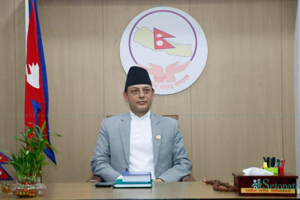 FILE - Speaker DP Aryal
