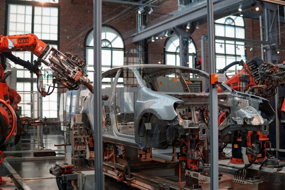 High-technology export-oriented automobile and telecommunication production are more likely to adopt advanced automation. High-technology export-oriented automobile and telecommunication production are more likely to adopt advanced automation. Lenny Kuhne on Unsplash