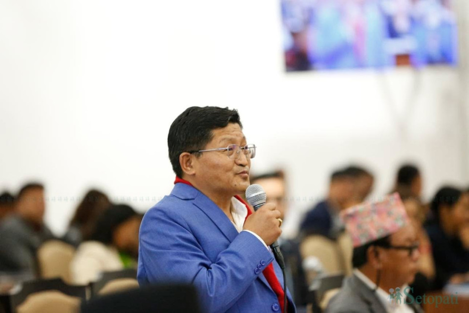 Nepali Congress lawmaker Narendra Kumar Kerung