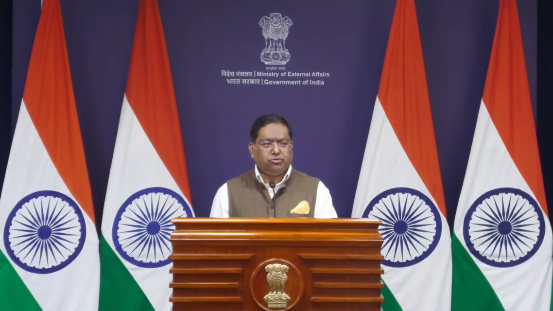 ndia’s Ministry of External Affairs spokesperson Randhir Jaiswal