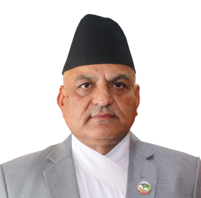 FILE - Gandaki Chief Minister Surendra Raj Pandey