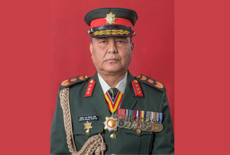 Chief of Army Staff Sigdel