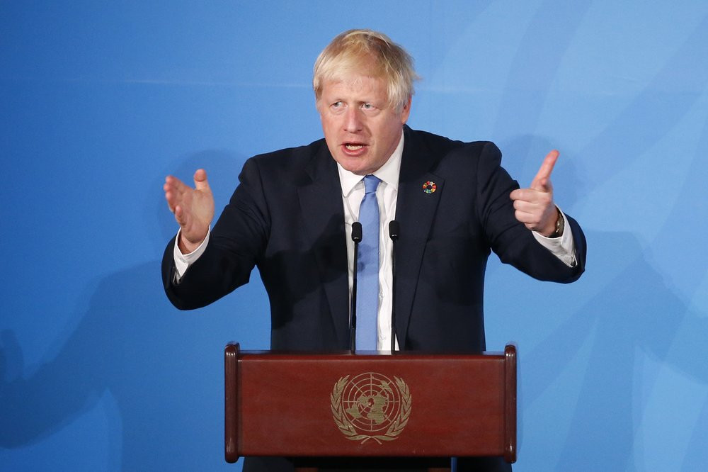 British PM Boris Johnson