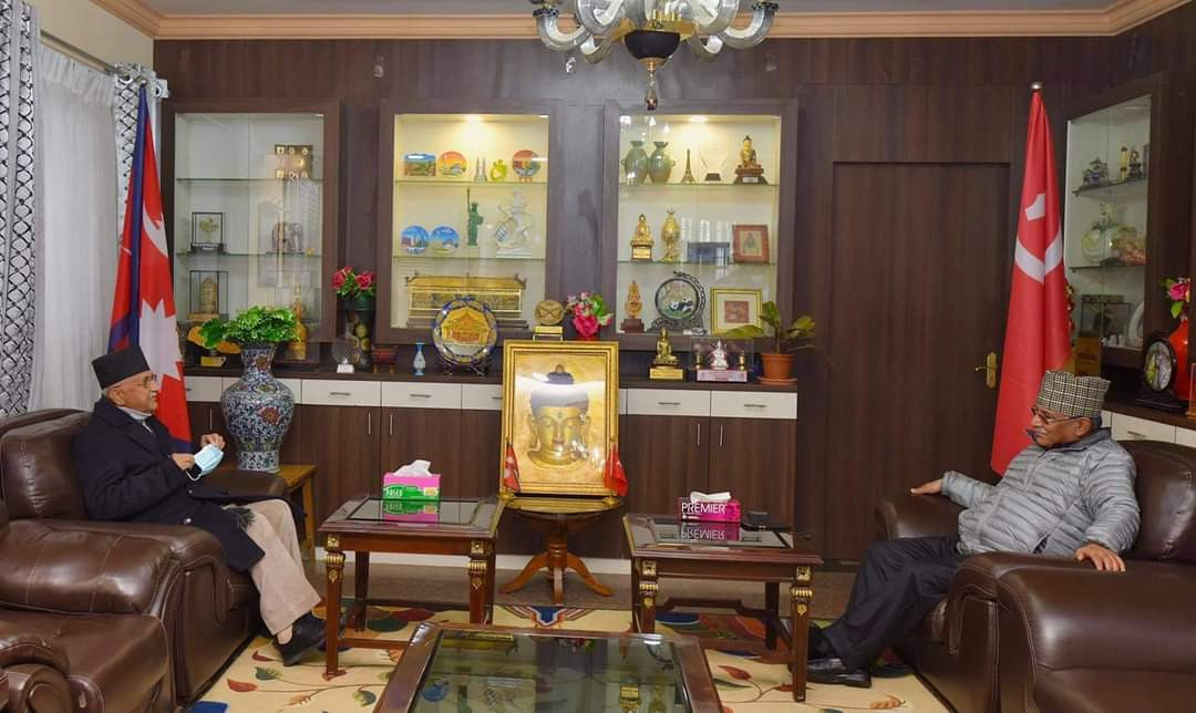 Photo Courtesy: PM's Press Advisor Surya Thapa