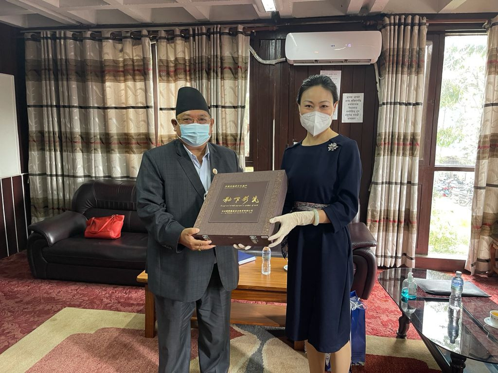 Photo Courtesy: State Minister Shrestha/Twitter