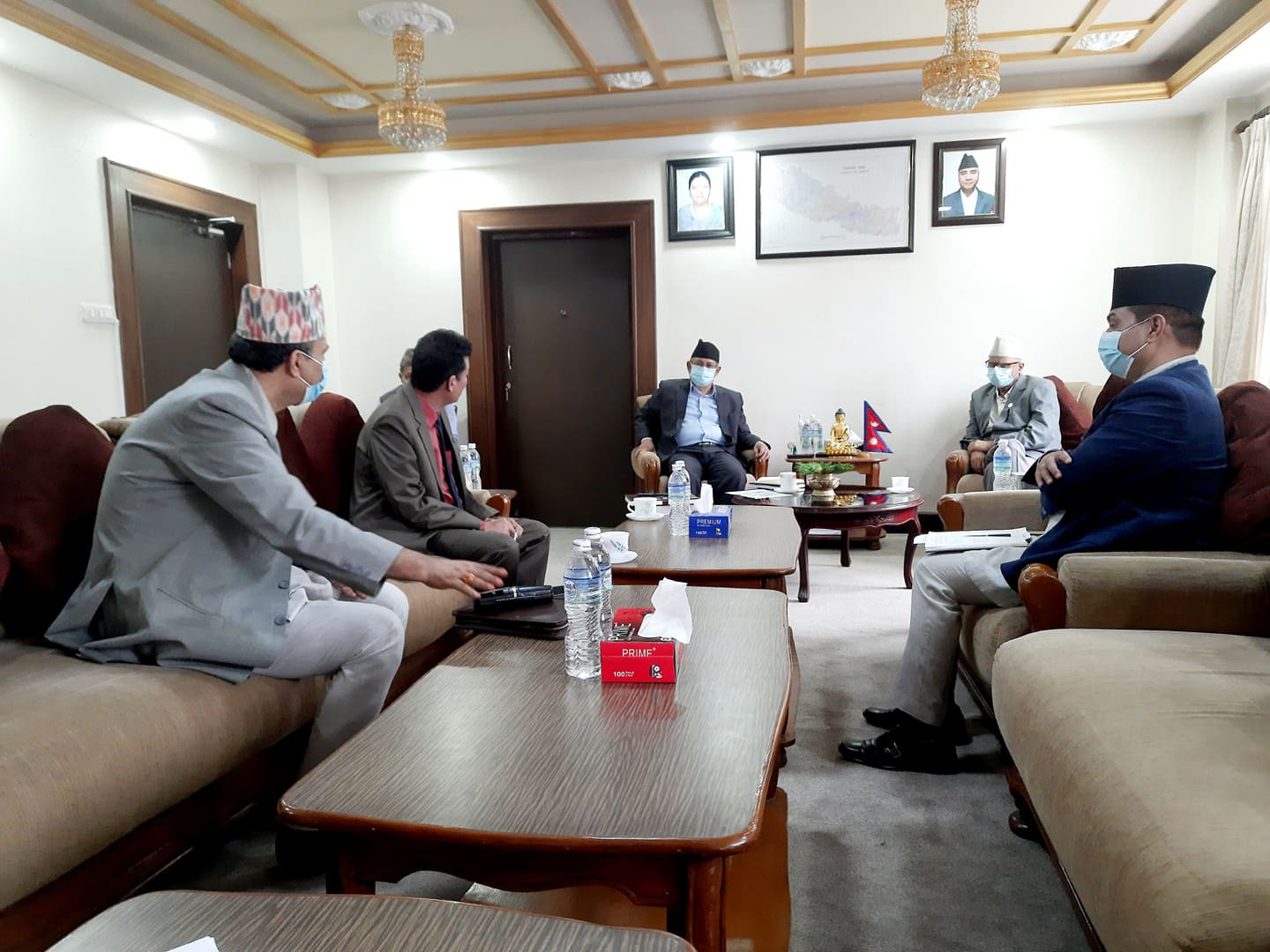 Photo Courtesy: Home Minister's Secretariat