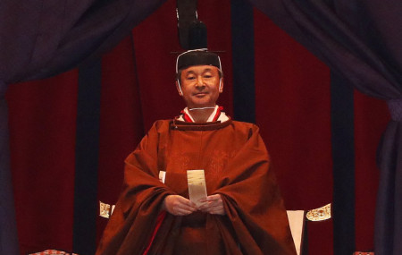 Japanese Emperor Naruhito ascends throne