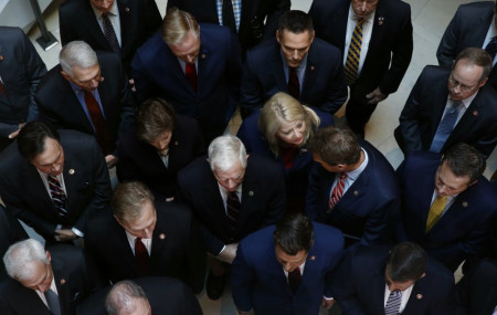 Republicans disrupt deposition for impeachment of Trump