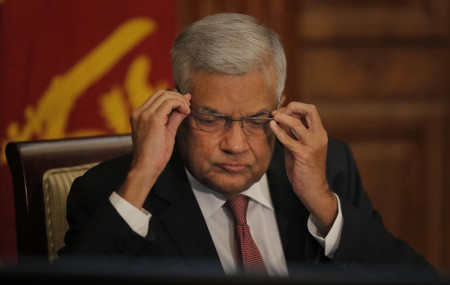 Sri Lankan PM Ranil Wickremesinghe steps down