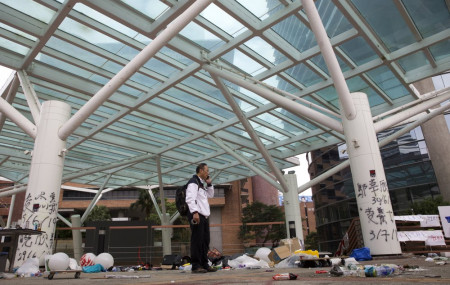 Hong Kong campus siege ends with one protester found