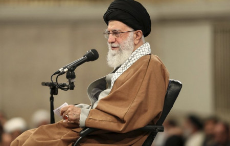 Iranian supreme leader claims protests a US-backed ‘conspiracy’