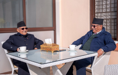 Oli positive about making Agni Sapkota speaker