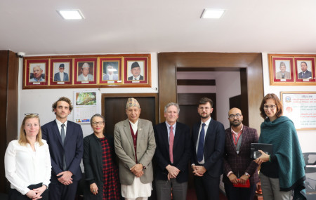 FM Khatiwada assures amendment of foreign investment threshold