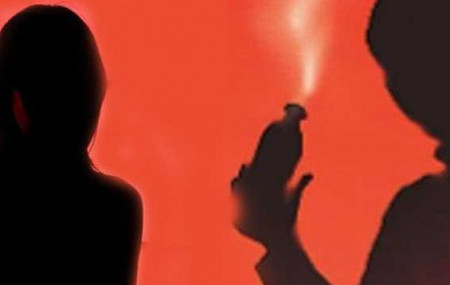Woman held over acid attack on husband
