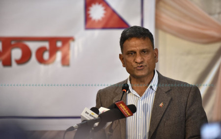 Ex-DIG Ramesh Kharel announces anti-corruption campaign