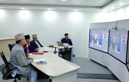 SAARC leaders pledge to fight COVID-19 together