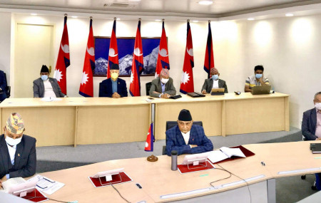 PM Oli instructs CMs to strictly enforce lockdown