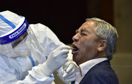 All federal lawmakers whose swab was collected Thursday test negative