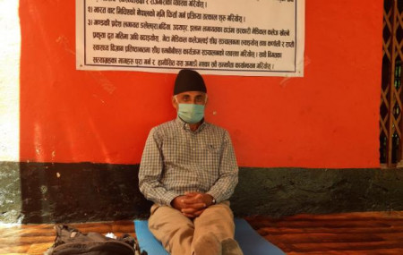 Dr KC starts two-day Satyagraha demanding encroached land be taken back