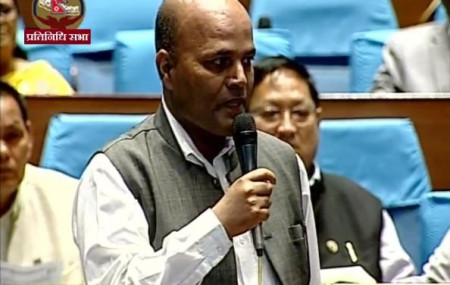 NC lawmakers from plains at parliament secretariat to register Constitution amendment bill