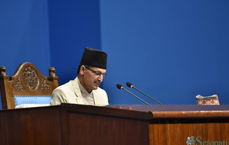 Ruling coalition protests use of threatening language against Speaker by UML