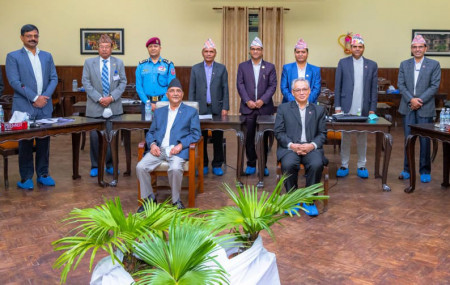 Corona-infected Province 2 minister had met PM Oli and Home Minister Thapa Saturday