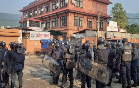 CM Shankar Pokharel does not turn up for CPN parliamentary party meeting