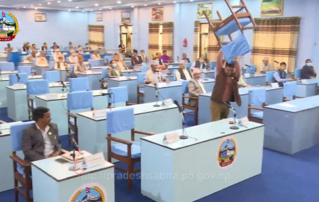 NC lawmakers vandalize provincial assembly over proposal to change capital