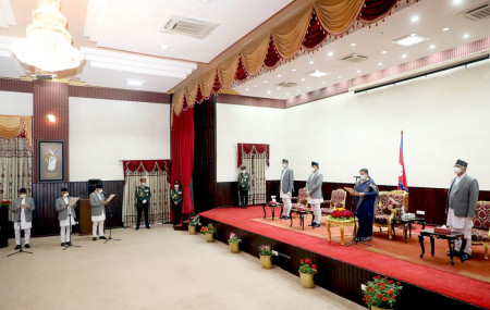 Three ministers sworn in
