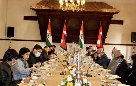 Nepal, India discuss border dispute