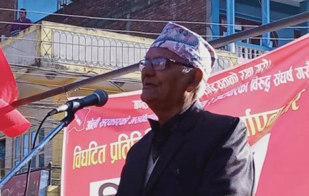 PM Oli dissolved House on Indian instruction: Chitra Bahadur KC