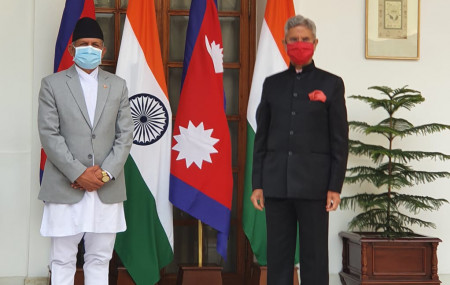 Foreign Ministers of Nepal and India meet