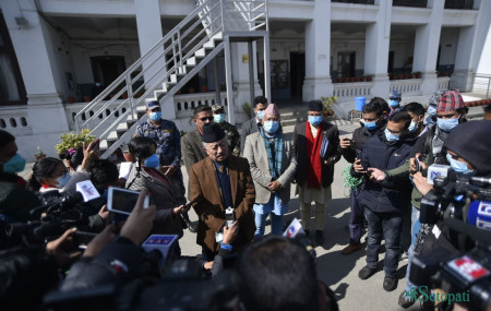 We're ready for election, you all prepare: Oli faction tells Election Commission
