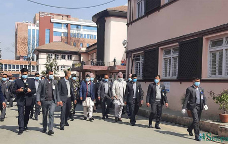 Words arbitrarily picked and garnished to file contempt of court case: Oli