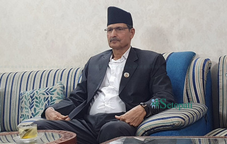 Speaker Sapkota seeks meeting with PM Oli