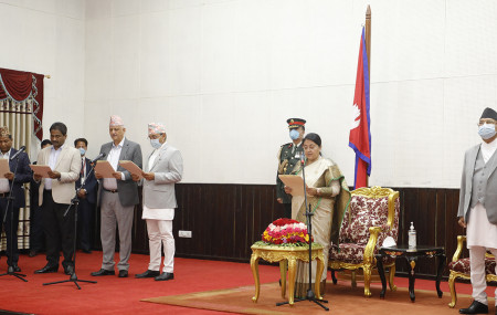 Four reappointed ministers sworn in