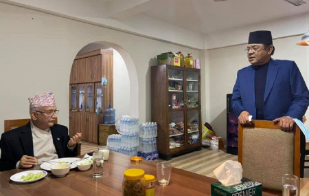 Gautam says he cannot join Oli camp
