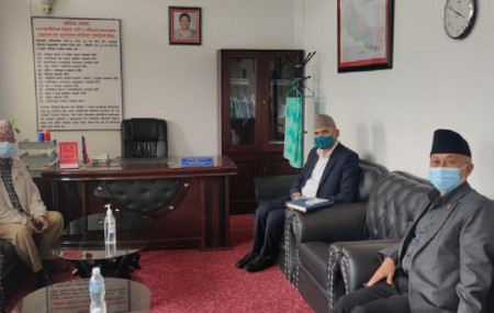 I don't believe they'll resign: Paudel says after meeting Nepal